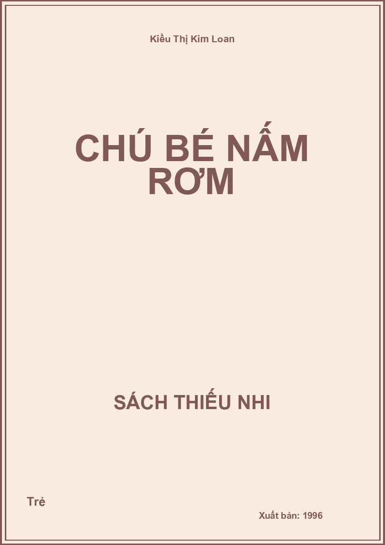 Chú bé nấm rơm
