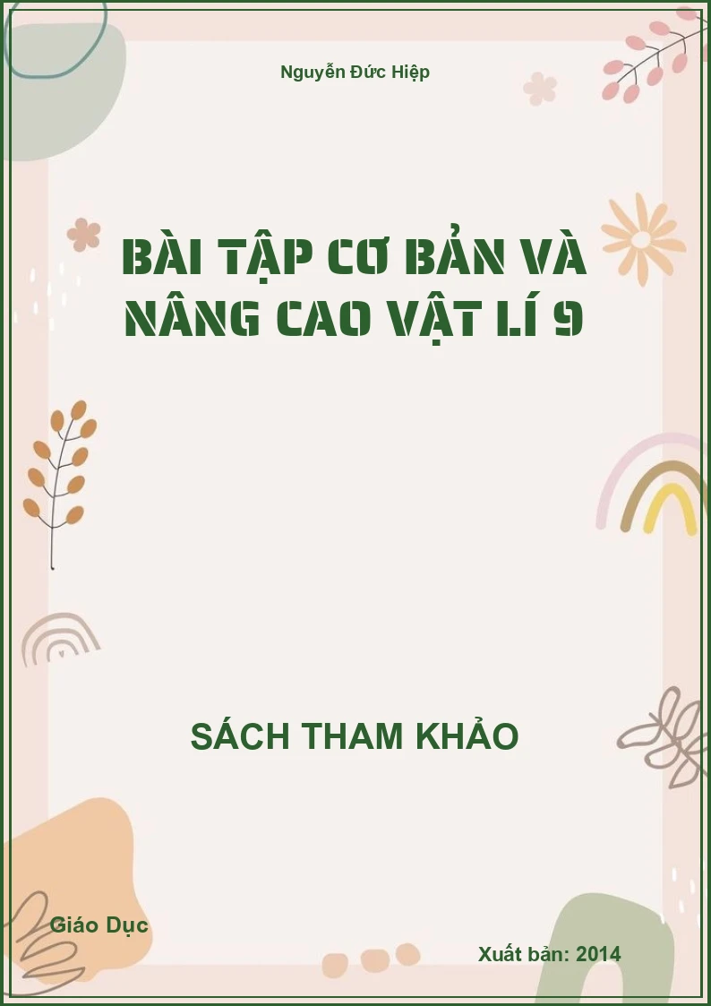 Bài tập cơ bản và nâng cao Vật lí 9