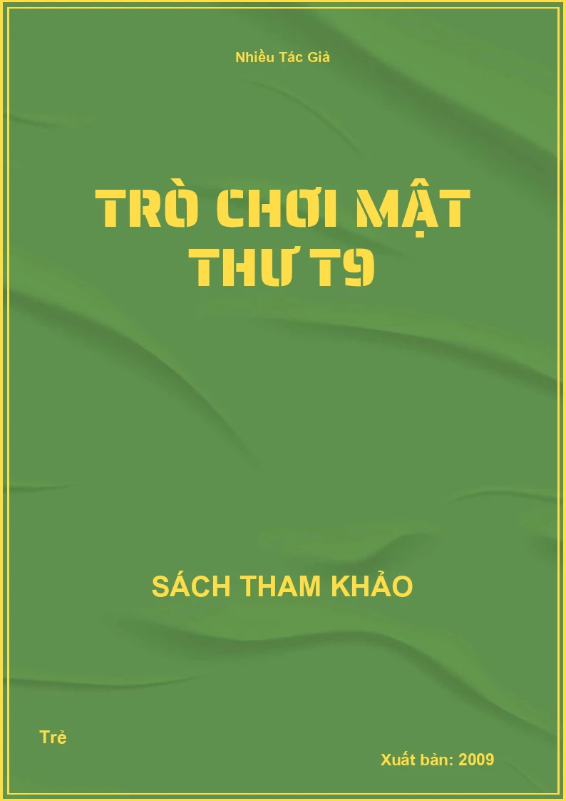 Trò chơi mật thư T9