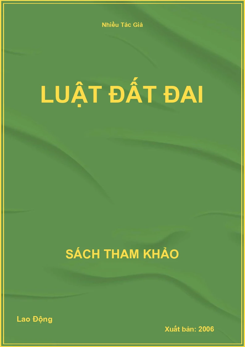 Luật đất đai