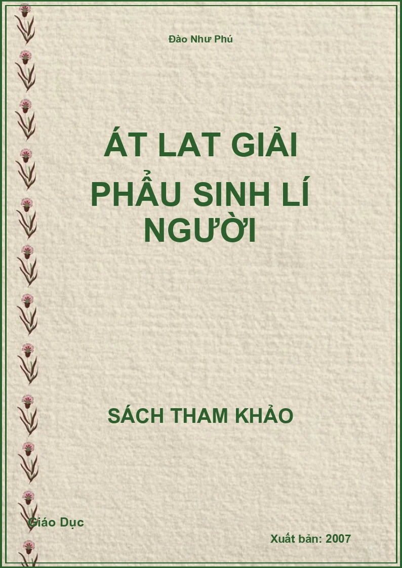 Át lat giải phẩu sinh lí người