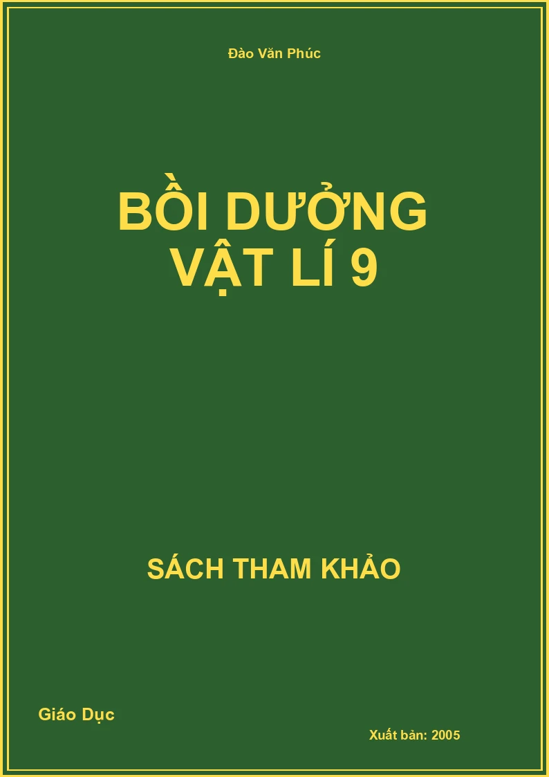 Bồi dưởng Vật lí 9