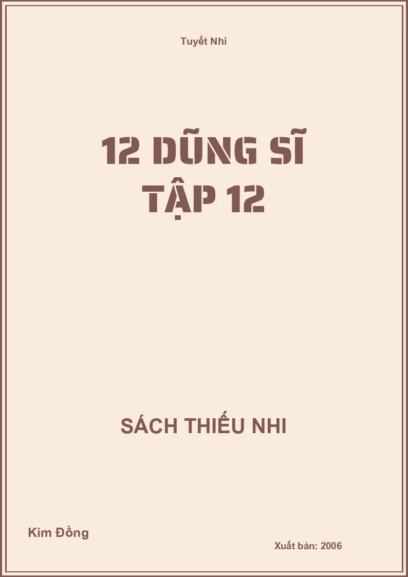 12 dũng sĩ tập 12