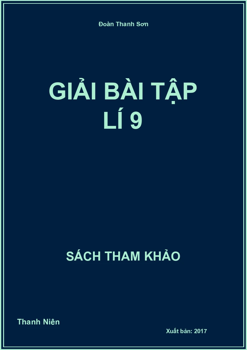 Giải bài tập lí 9