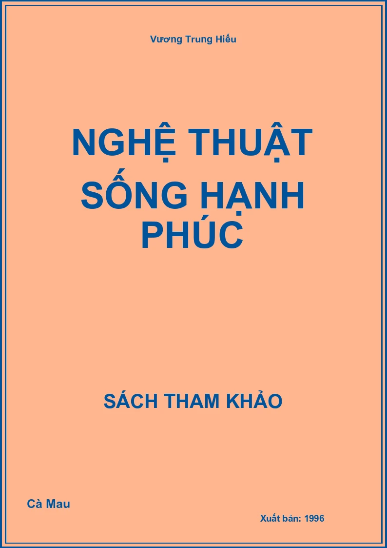 Nghệ thuật sống hạnh phúc