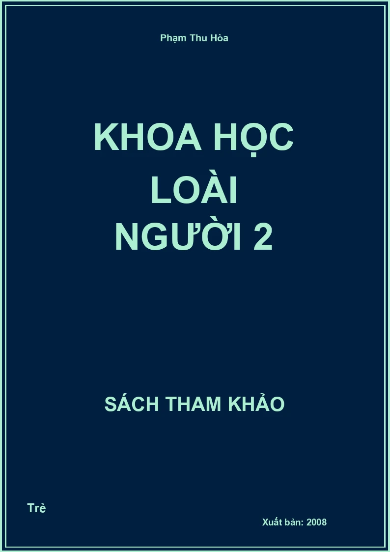 Khoa học loài người 2