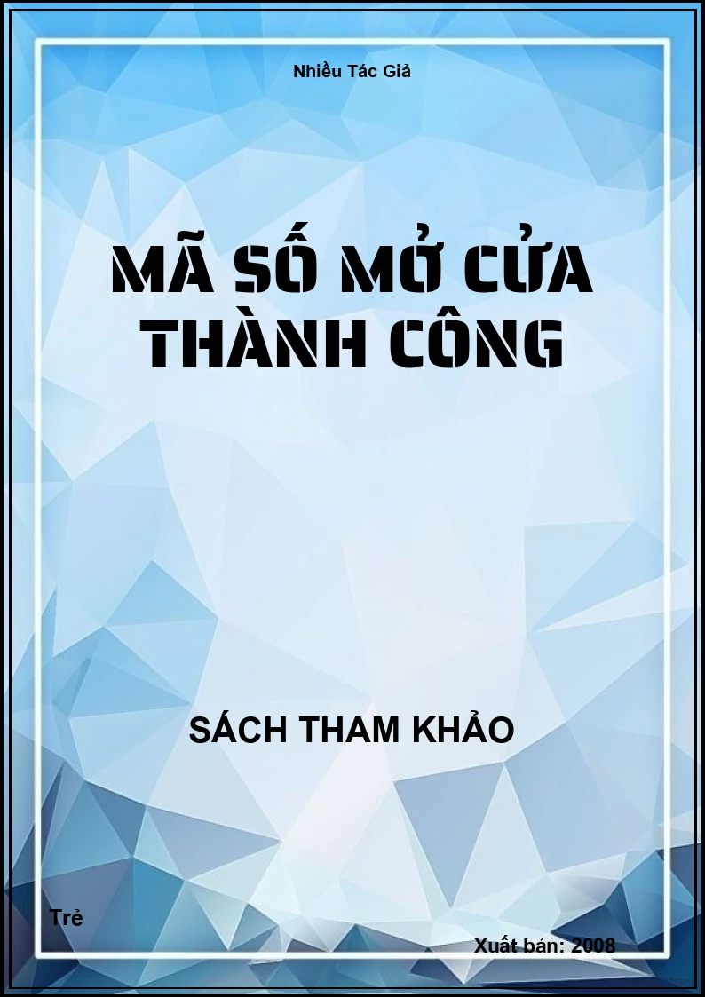 Mã số mở cửa thành công