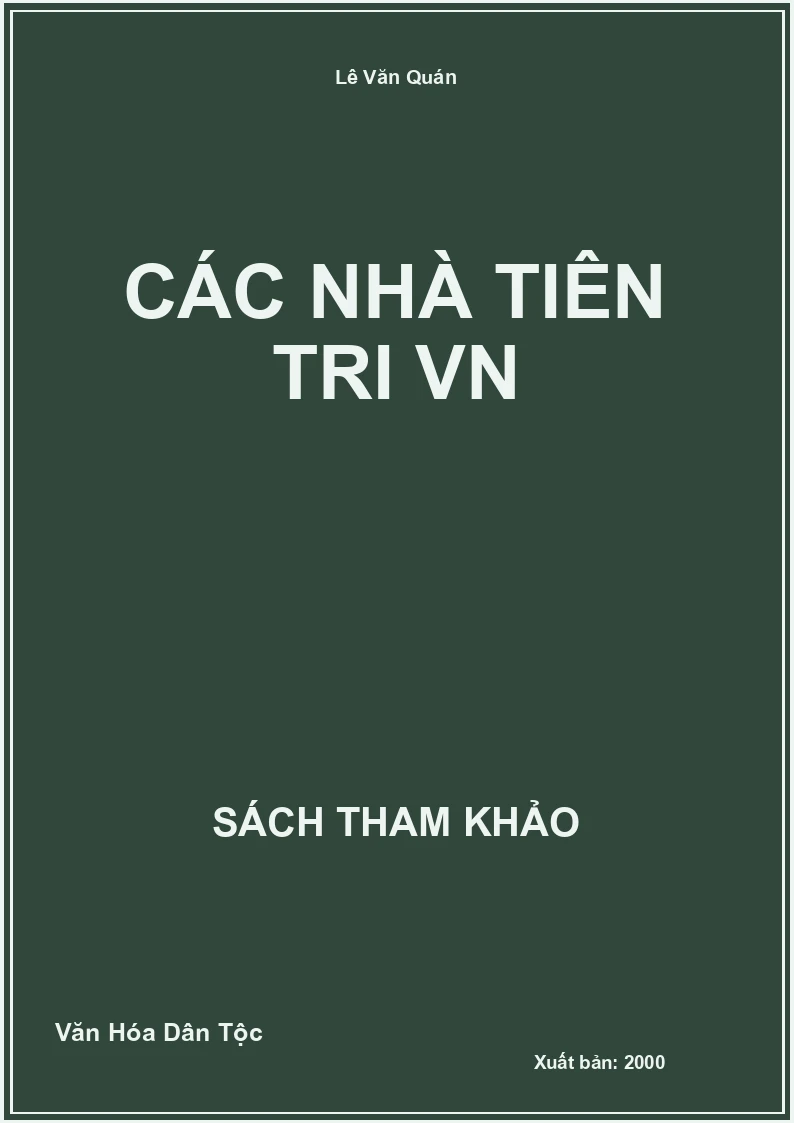 Các nhà tiên tri VN