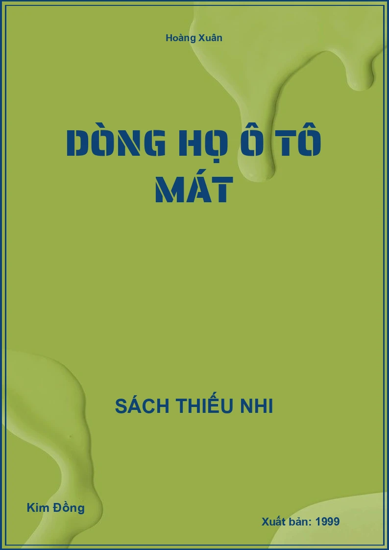 Dòng họ ô tô mát