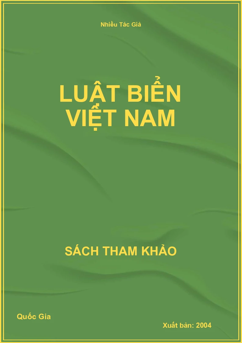 Luật biển Việt Nam