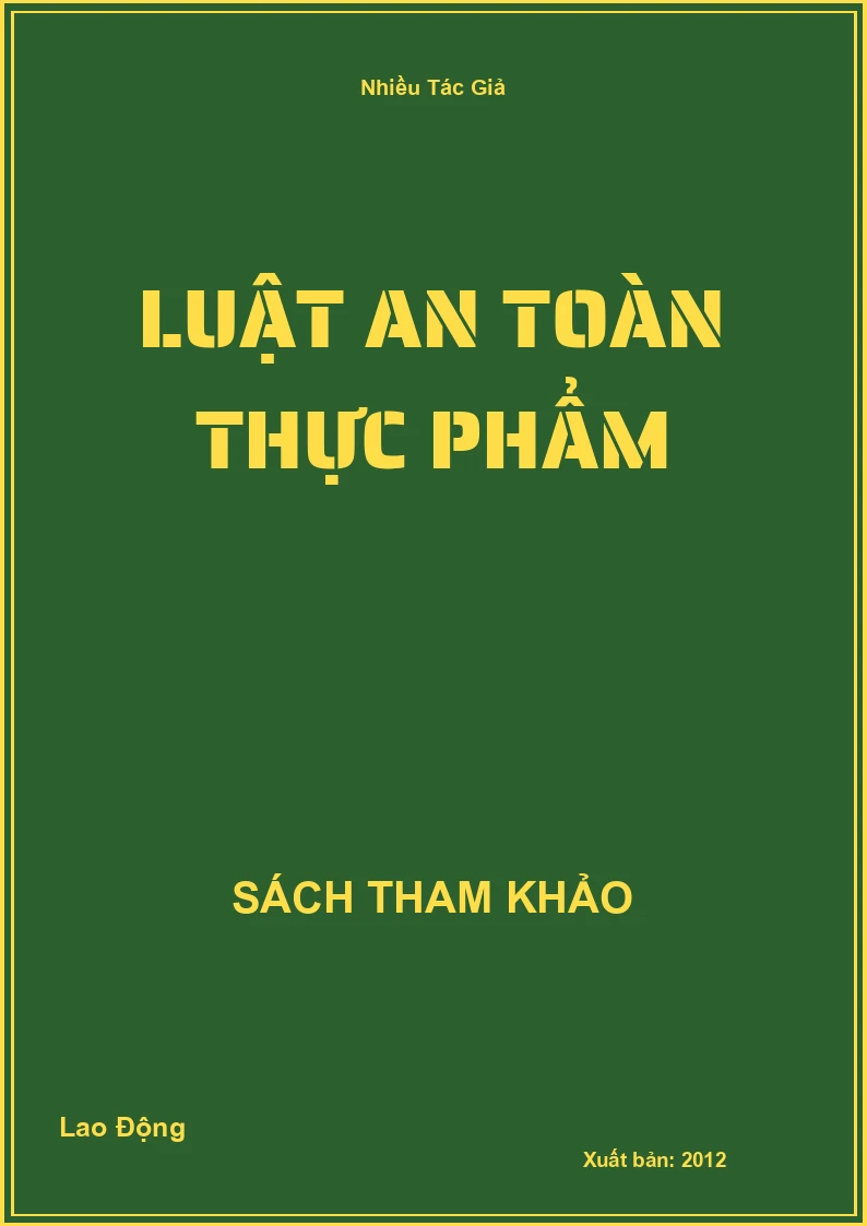 Luật an toàn thực phẩm