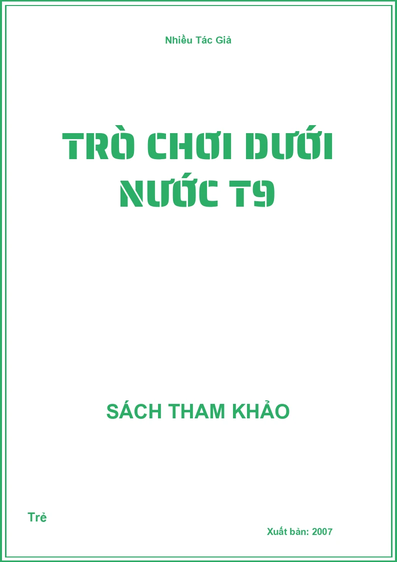 Trò chơi dưới nước T9