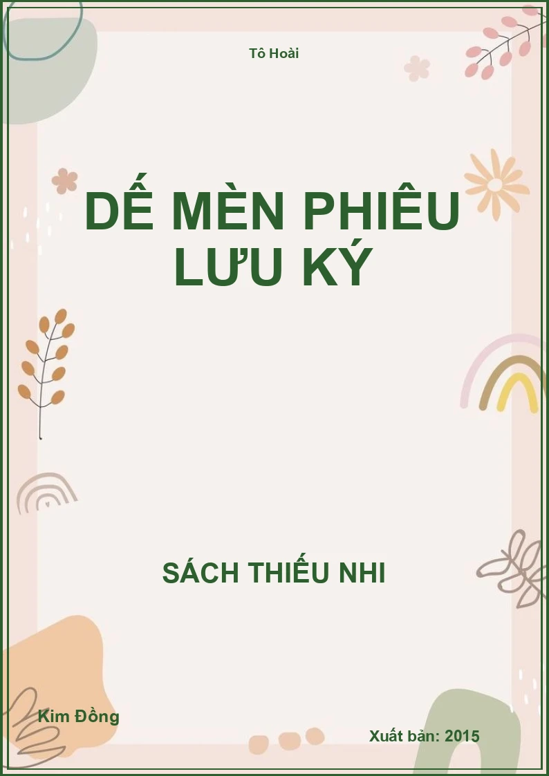 Dế Mèn phiêu lưu ký