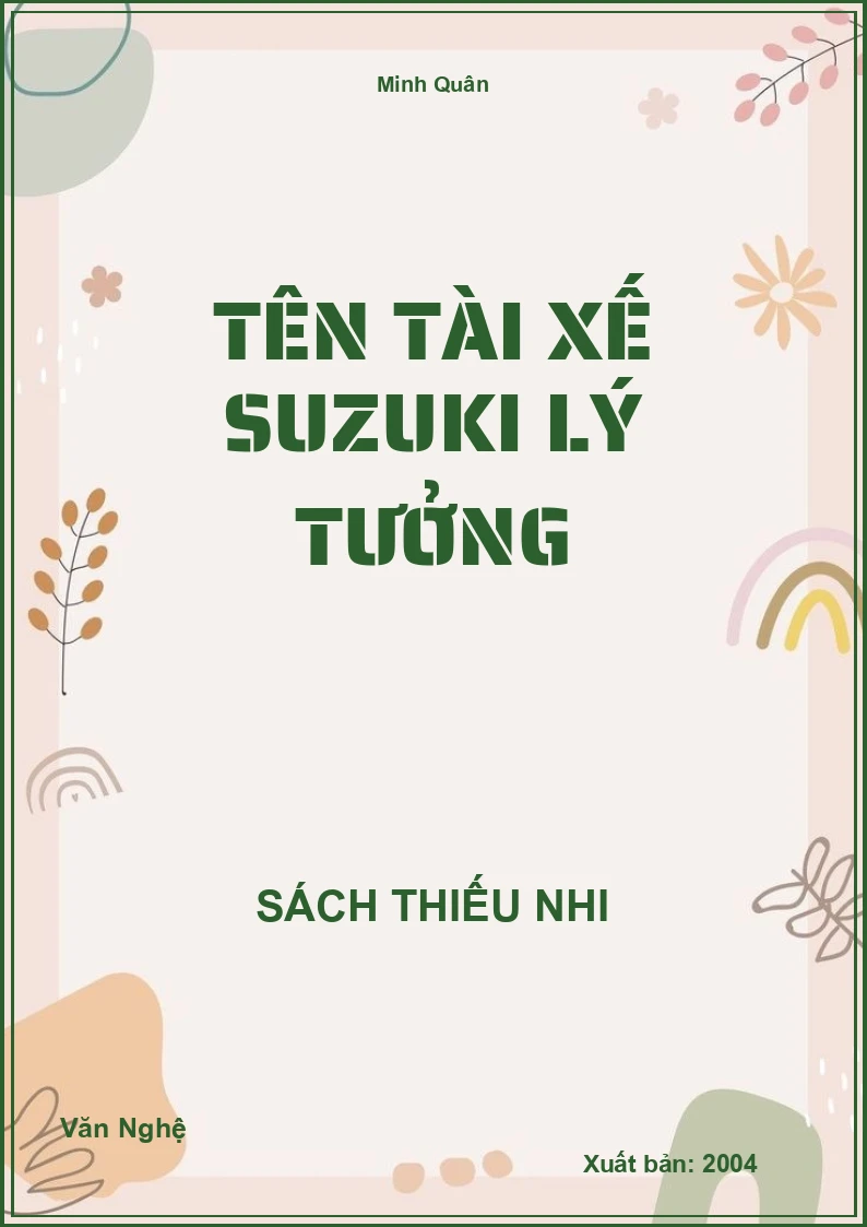 Tên tài xế Suzuki lý tưởng