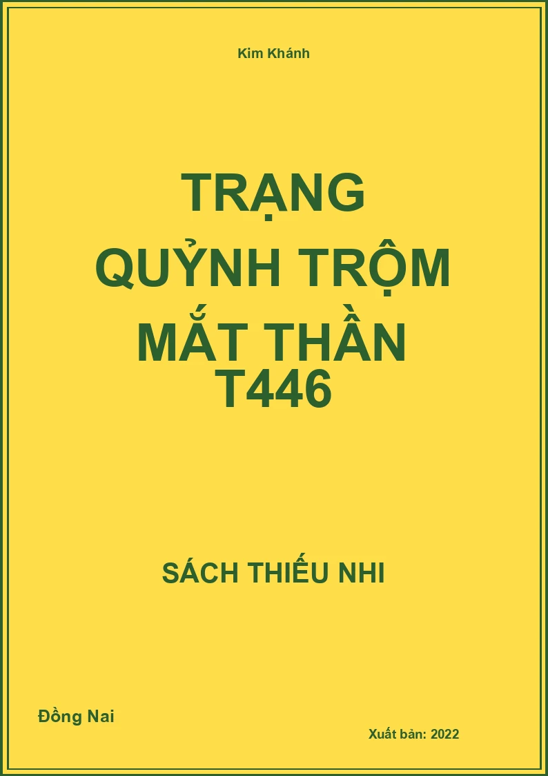 Trạng Quỷnh trộm mắt thần T446