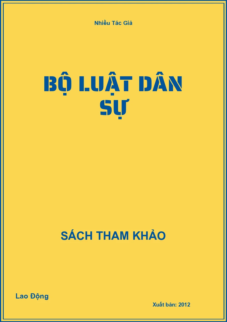 Bộ luật dân sự