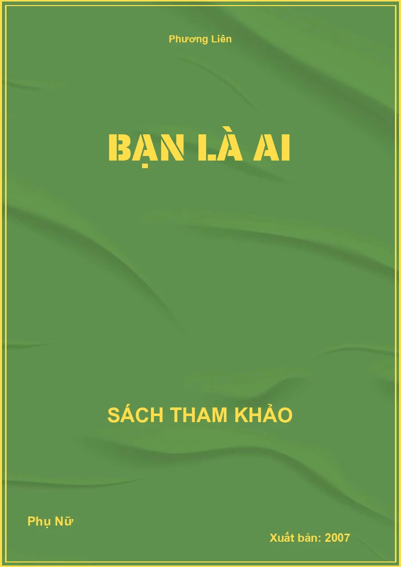 Bạn là ai