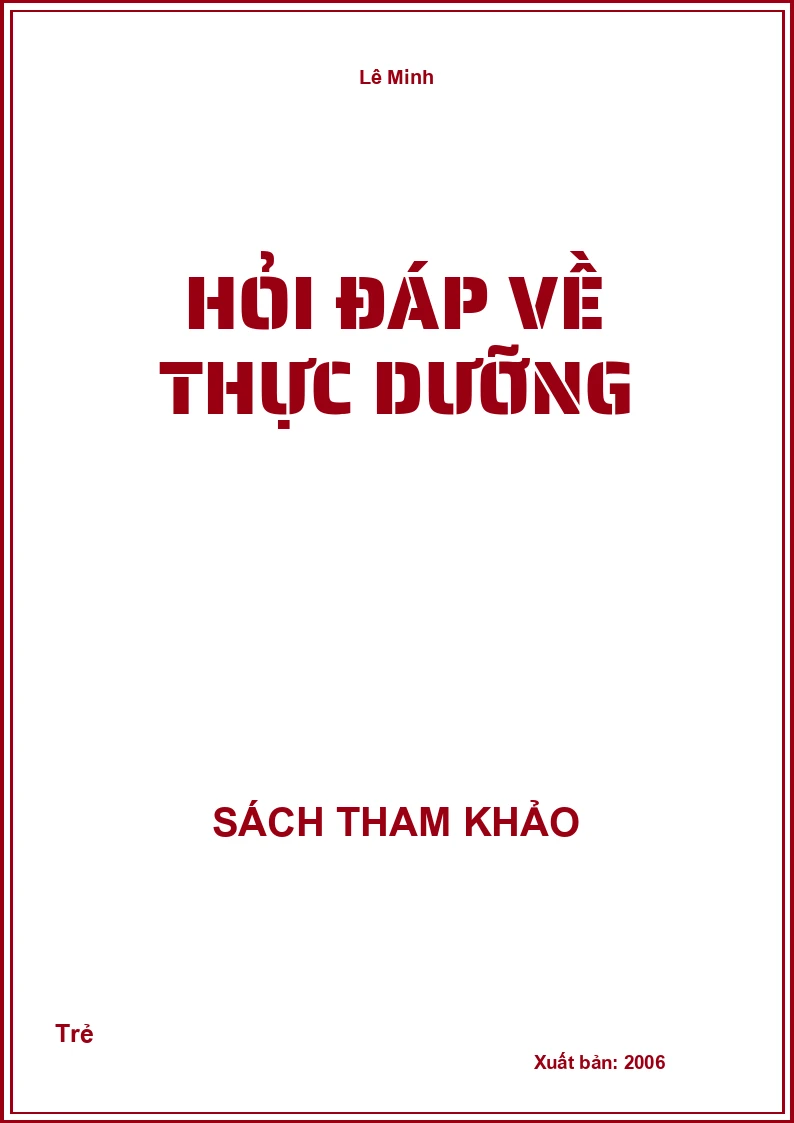 Hỏi đáp về thực dưỡng