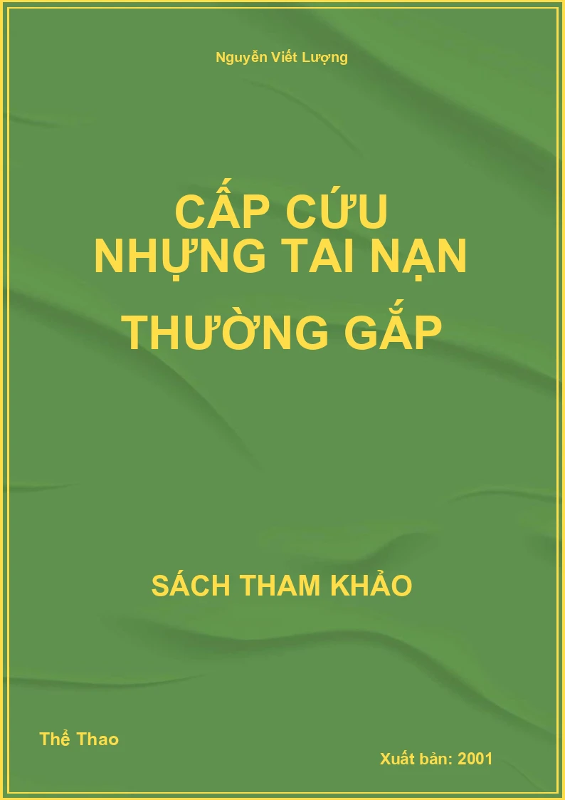 Cấp cứu nhựng tai nạn thường gắp