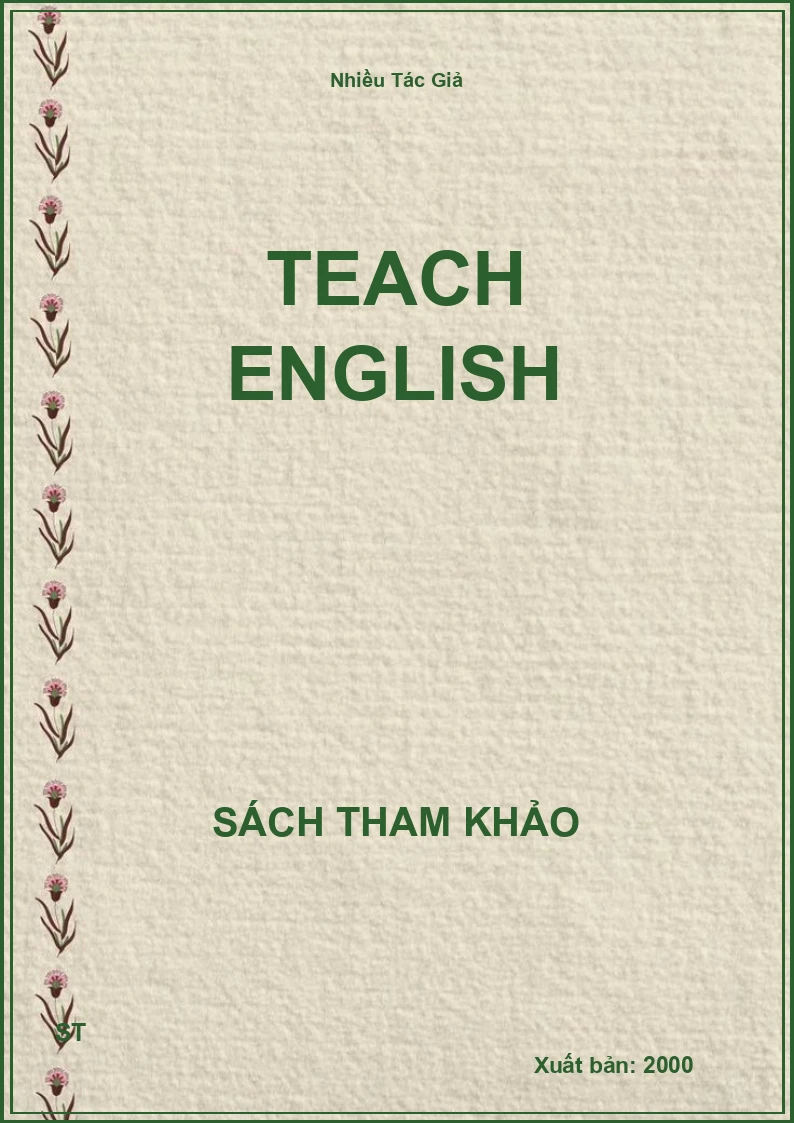 Teach english