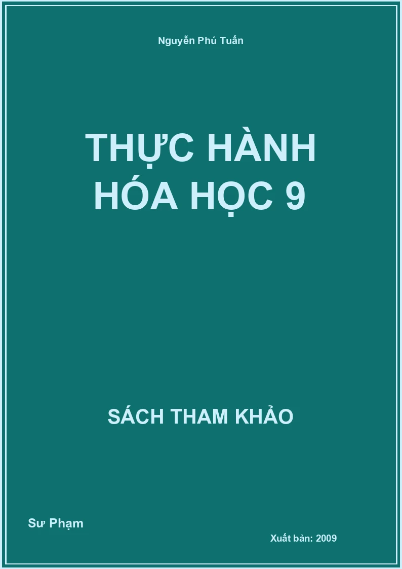 Thực hành hóa học 9