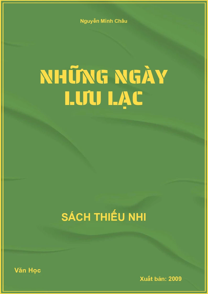 Những ngày lưu lạc