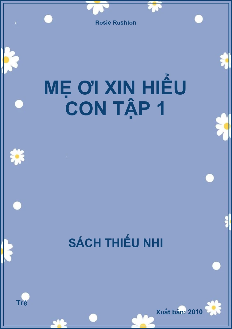 Mẹ ơi xin hiểu con tập 1