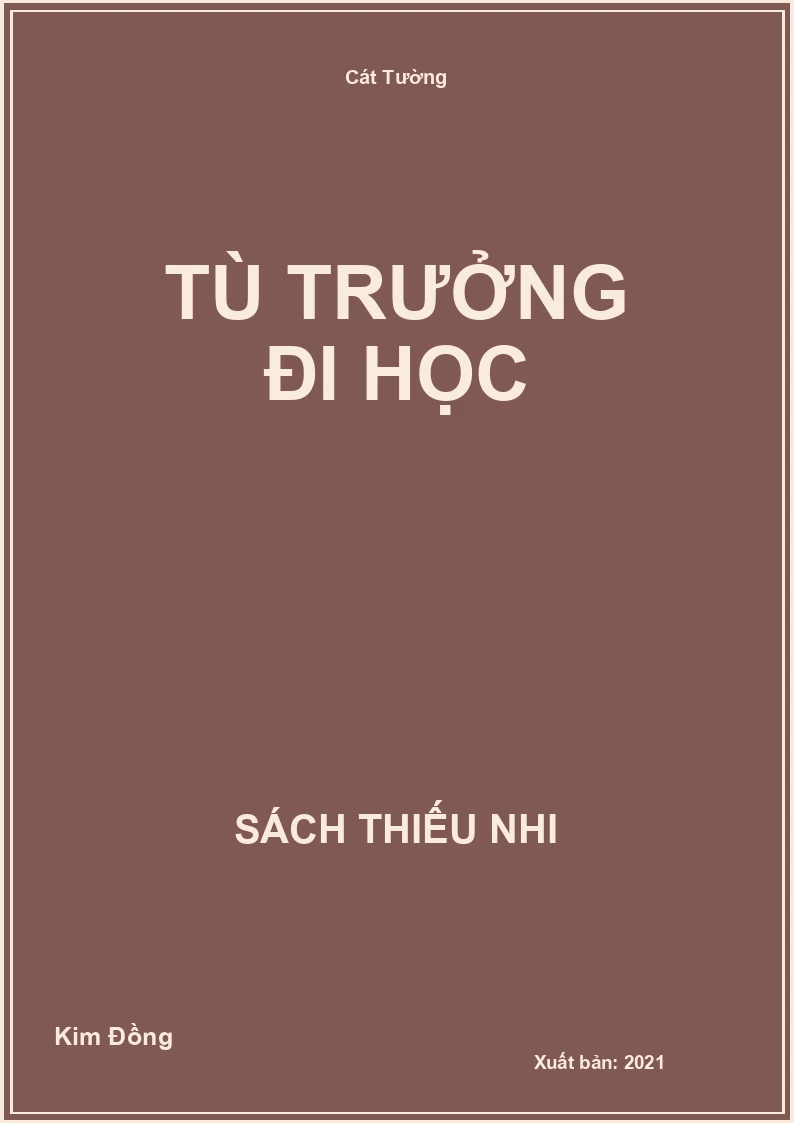 Tù trưởng đi học