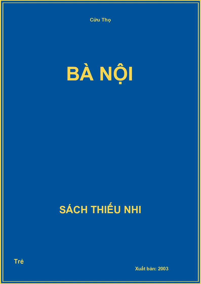 Bà nội