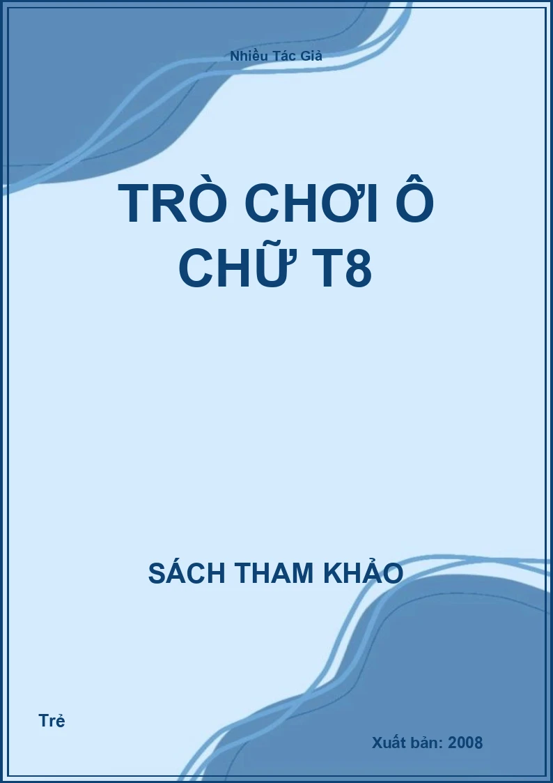 Trò chơi ô chữ T8