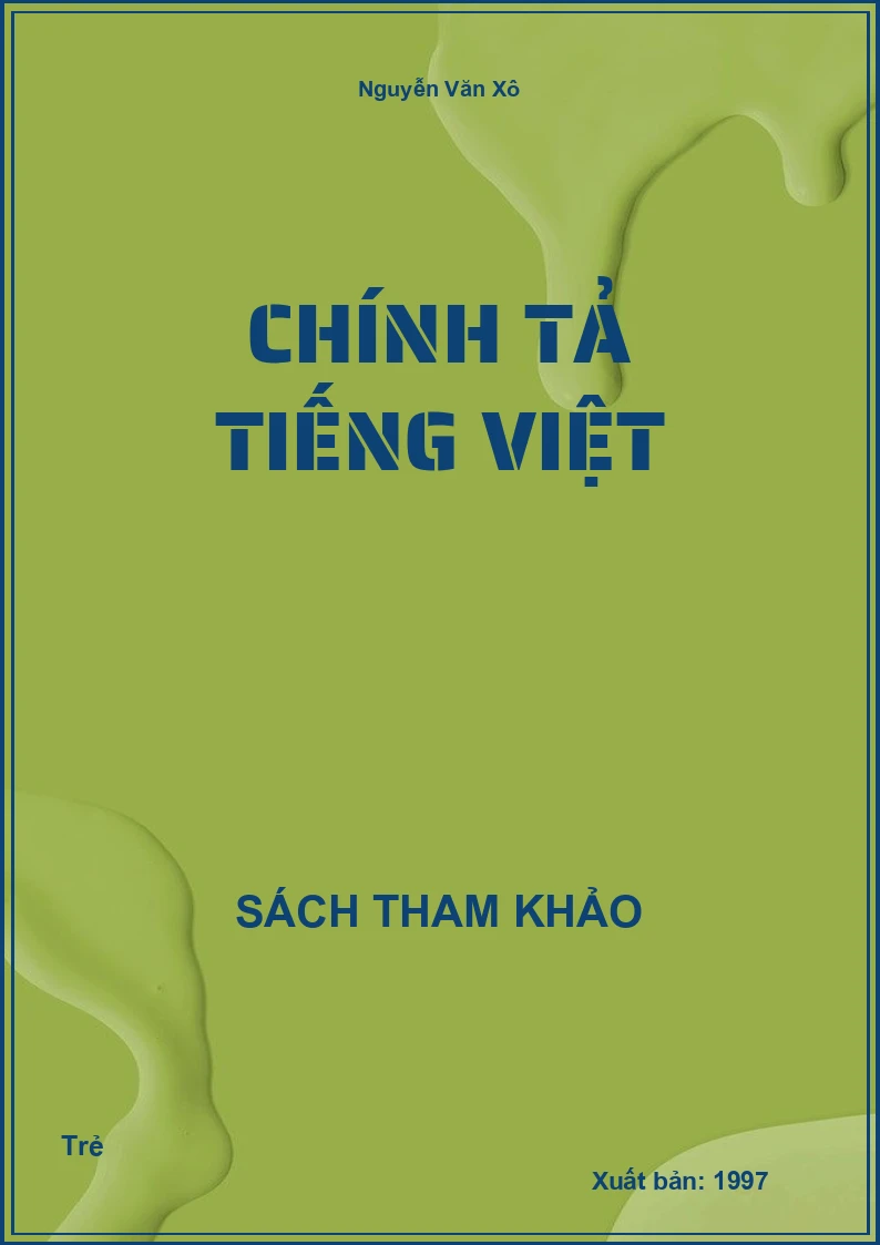 Chính tả Tiếng Việt