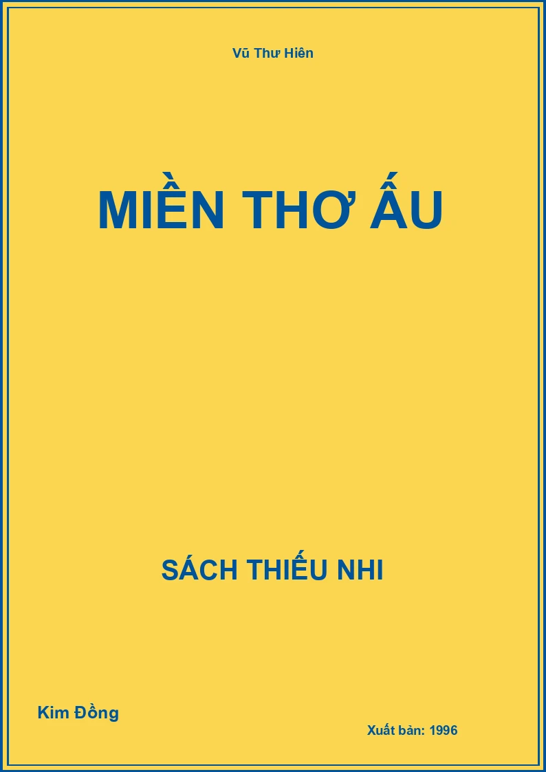 Miền thơ ấu