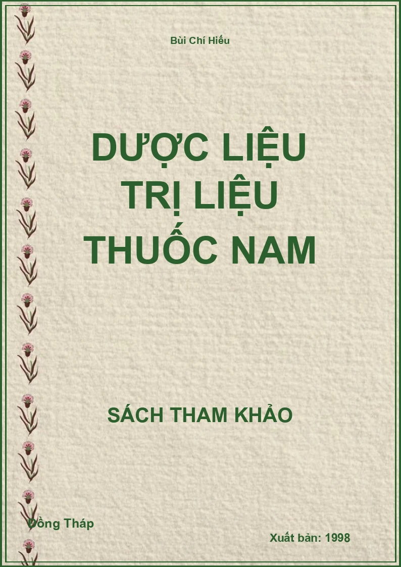 Dược liệu trị liệu thuốc nam