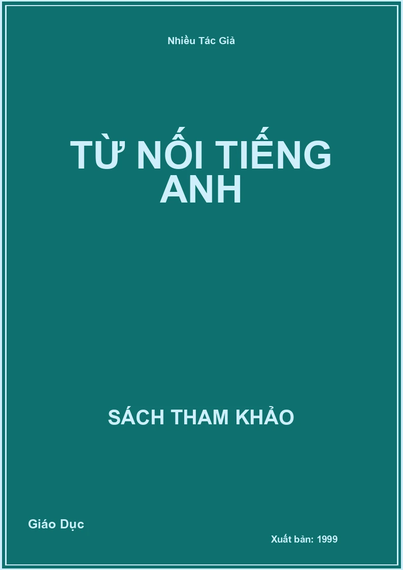Từ nối Tiếng Anh