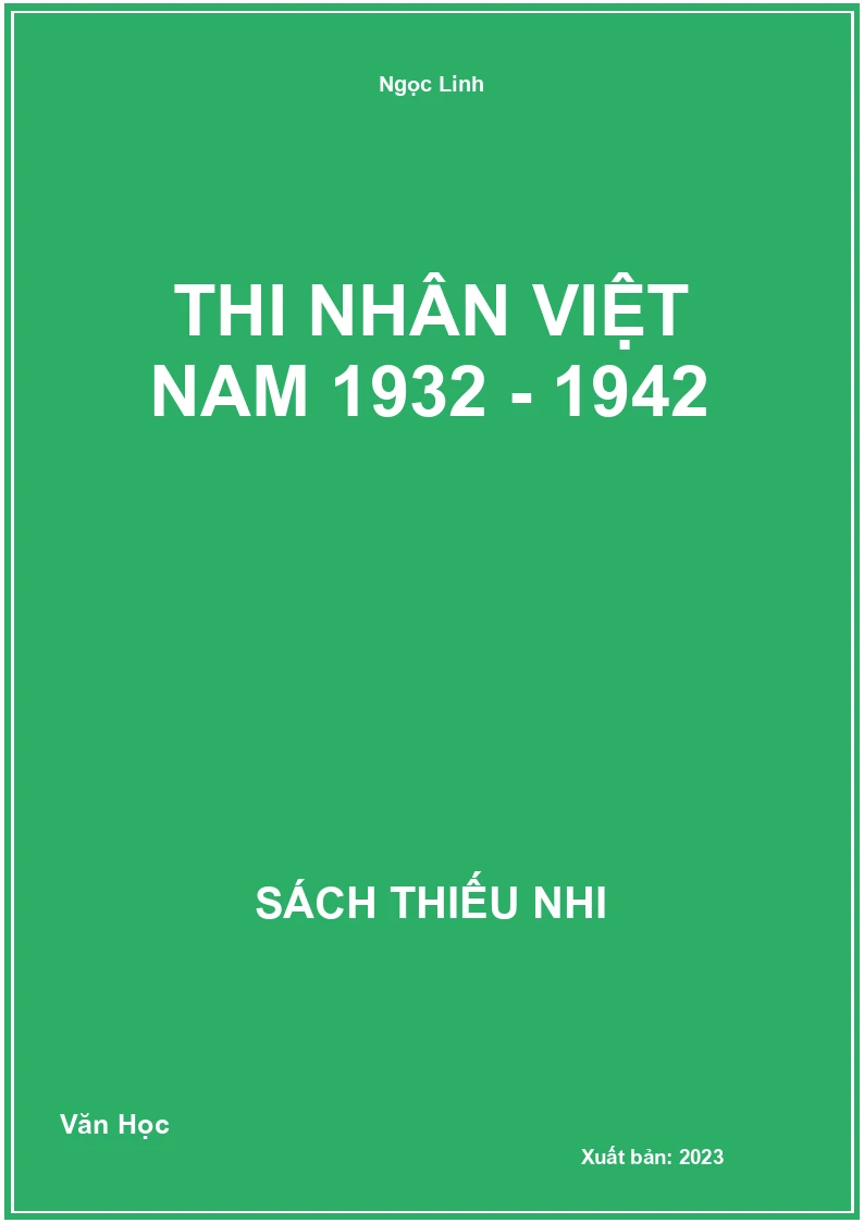 Thi nhân Việt Nam 1932 - 1942