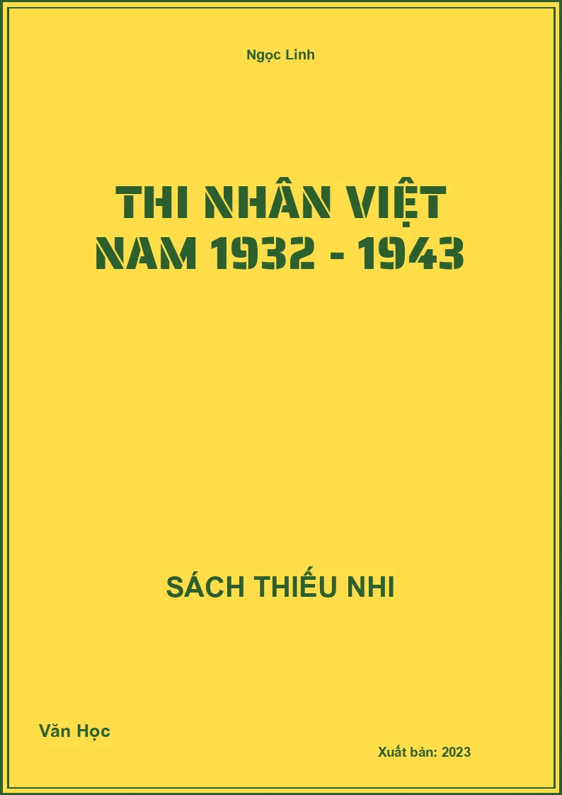 Thi nhân Việt Nam 1932 - 1943