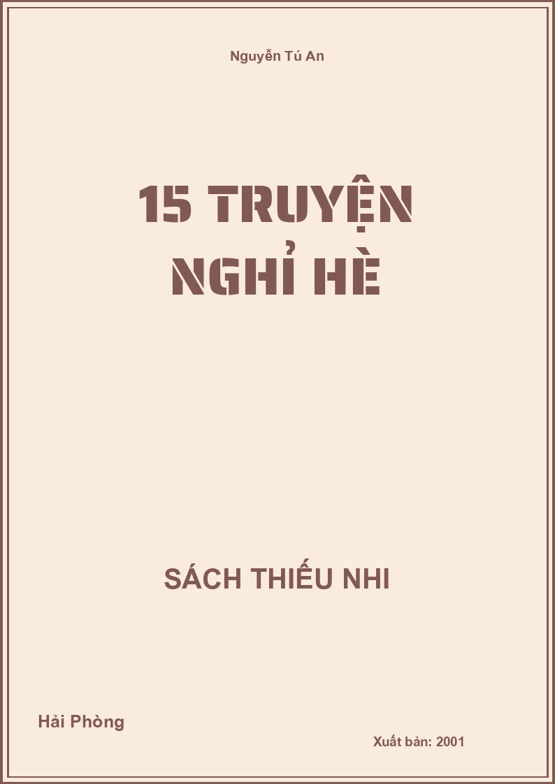 15 truyện nghỉ hè