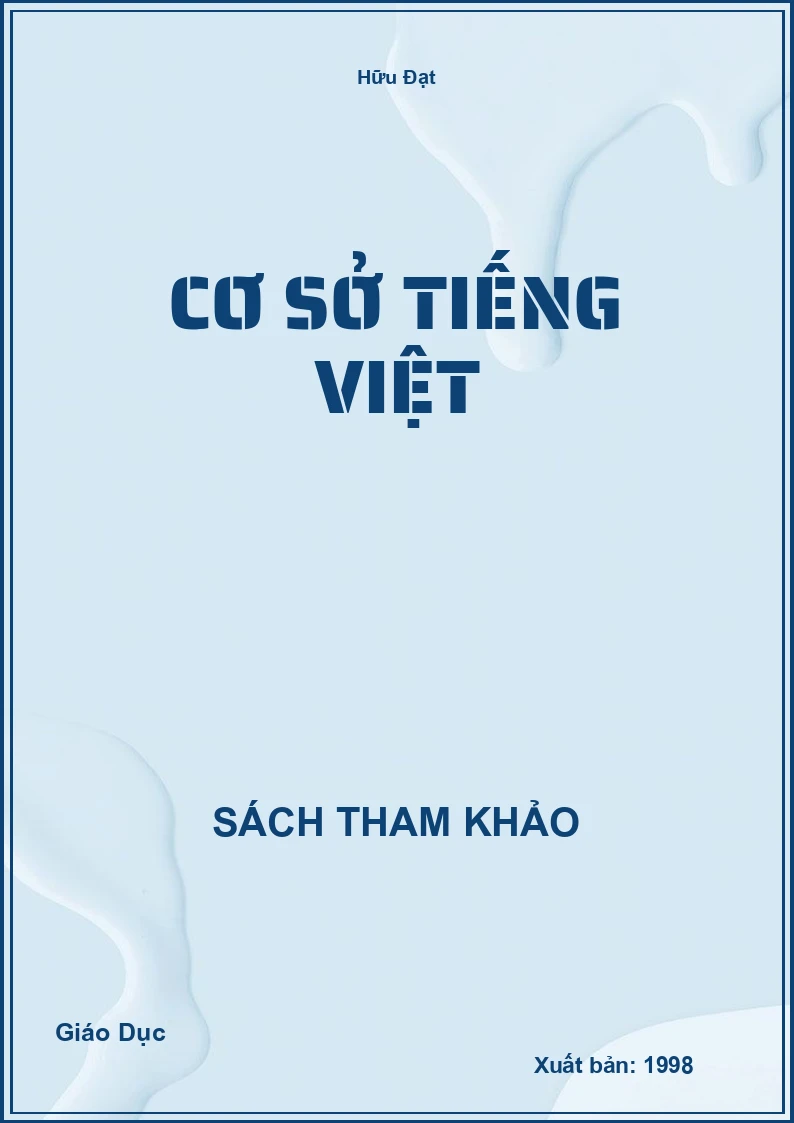 Cơ sở tiếng Việt