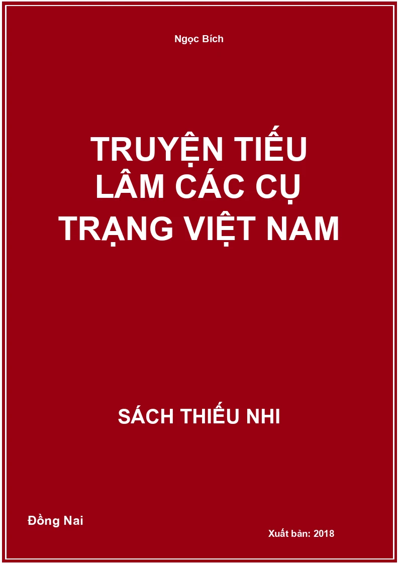 Truyện tiếu lâm các cụ trạng Việt Nam
