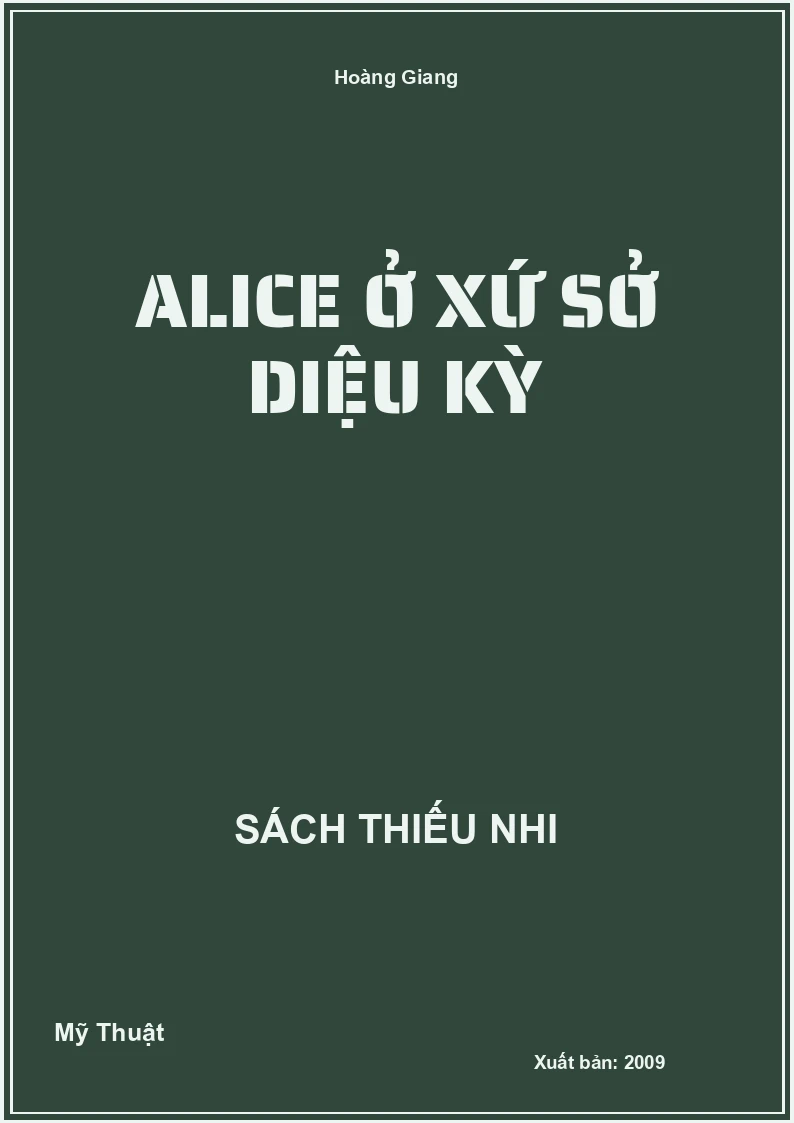 Alice ở xứ sở diệu kỳ