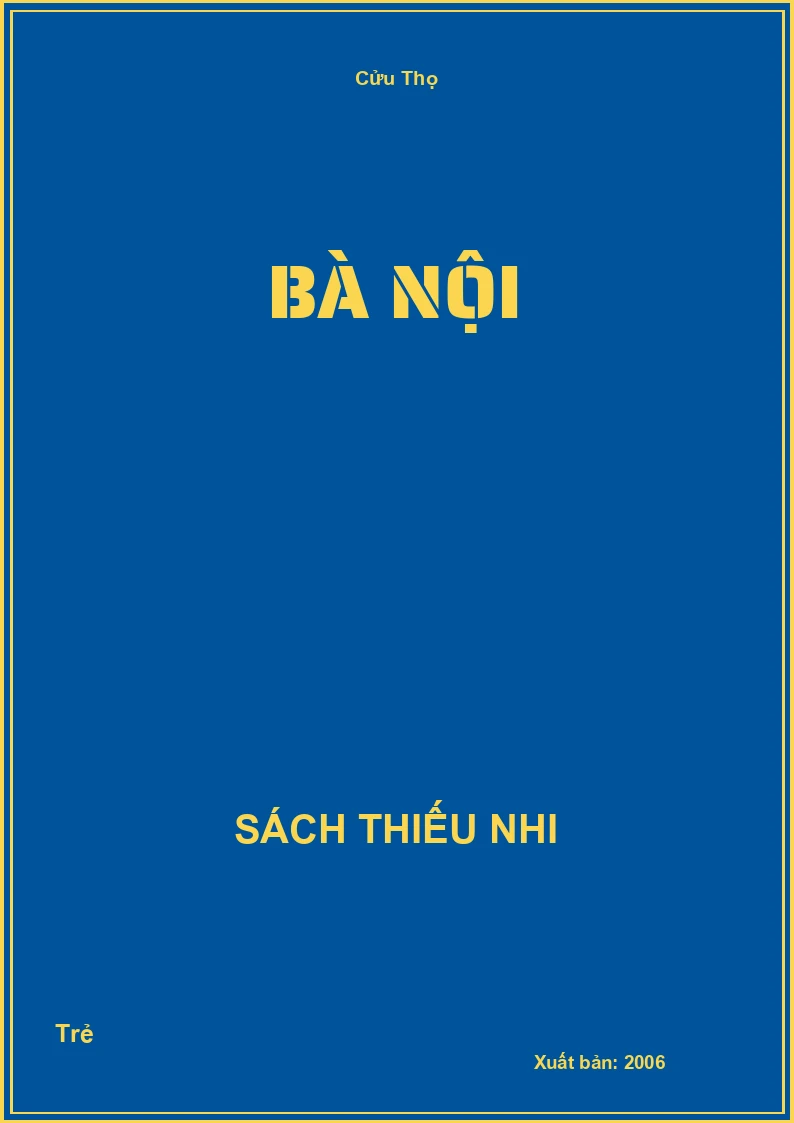 Bà nội