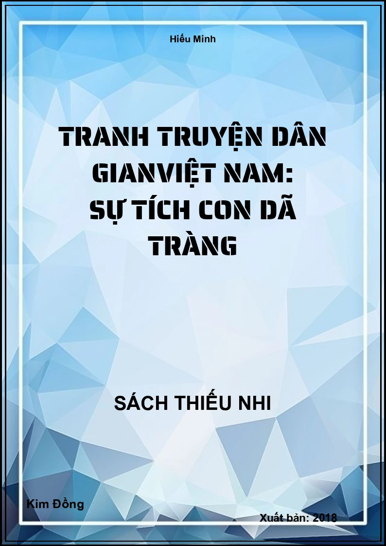 Tranh truyện dân gianViệt Nam: Sự tích con dã tràng