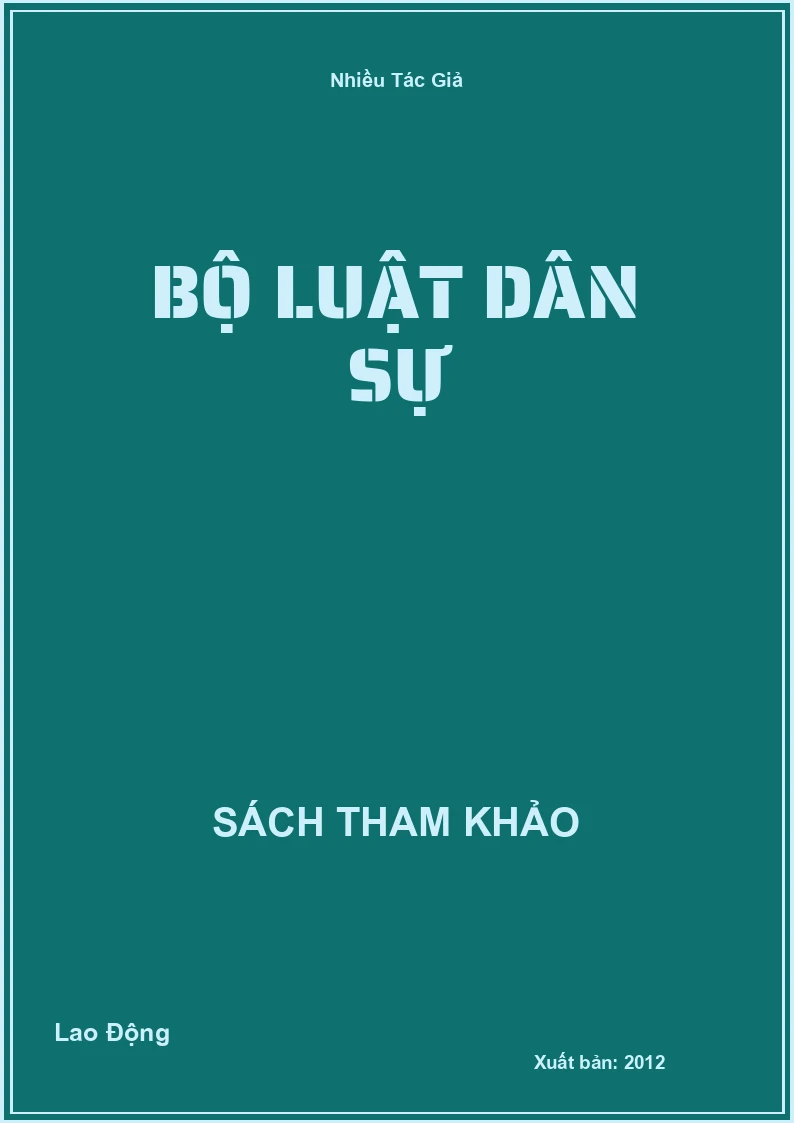 Bộ luật dân sự