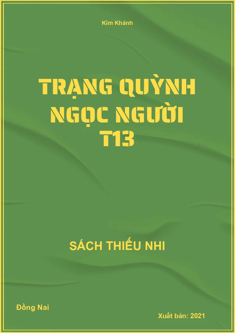 Trạng Quỳnh ngọc người T13