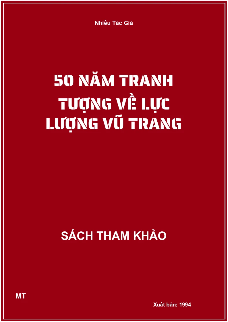 50 năm tranh tượng về lực lượng vũ trang