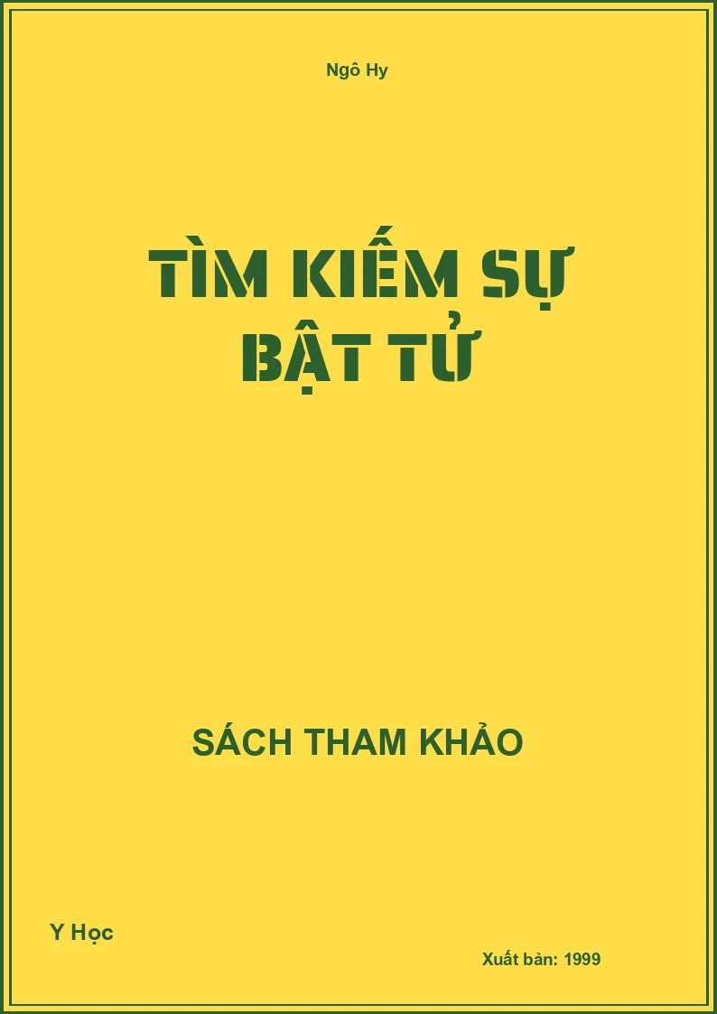 Tìm kiếm sự bật tử