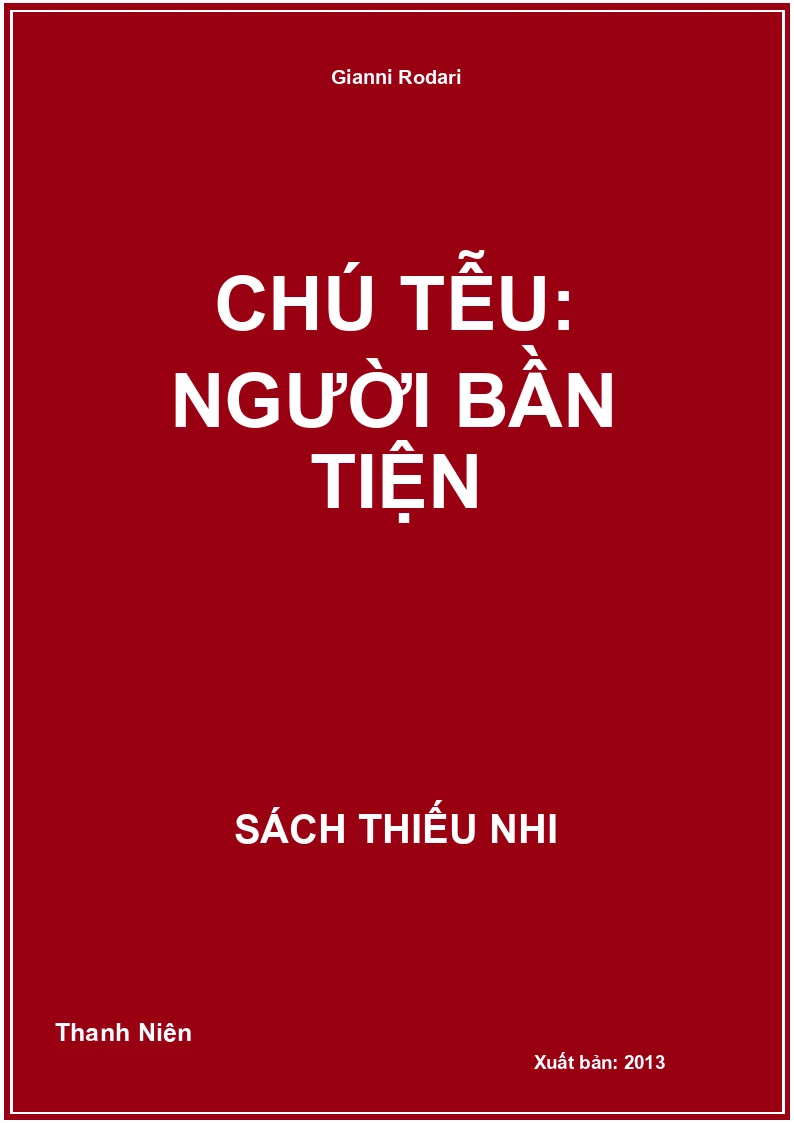 Chú tễu: Người bần tiện