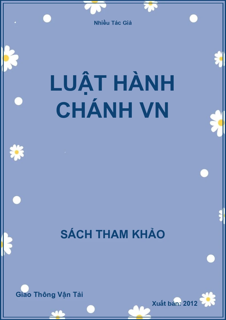 Luật hành chánh VN