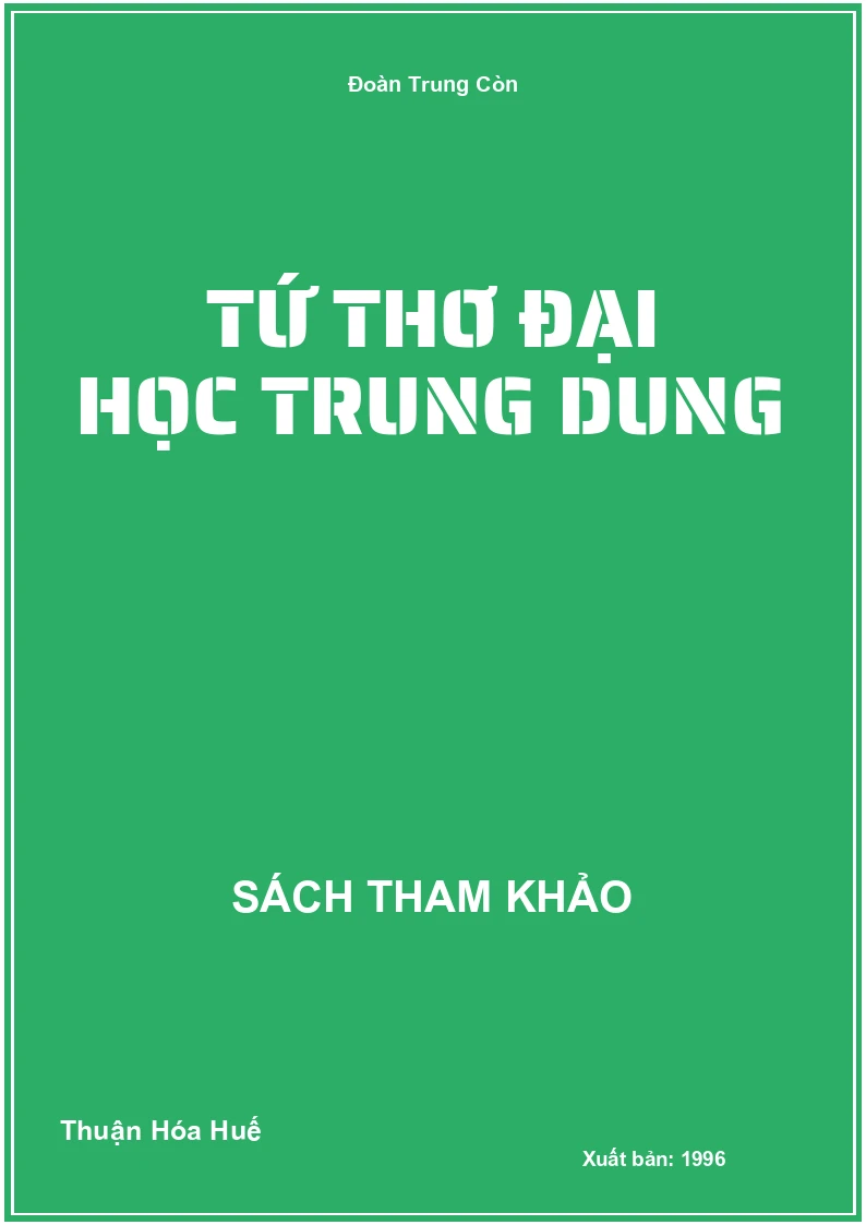 Tứ thơ đại học trung dung
