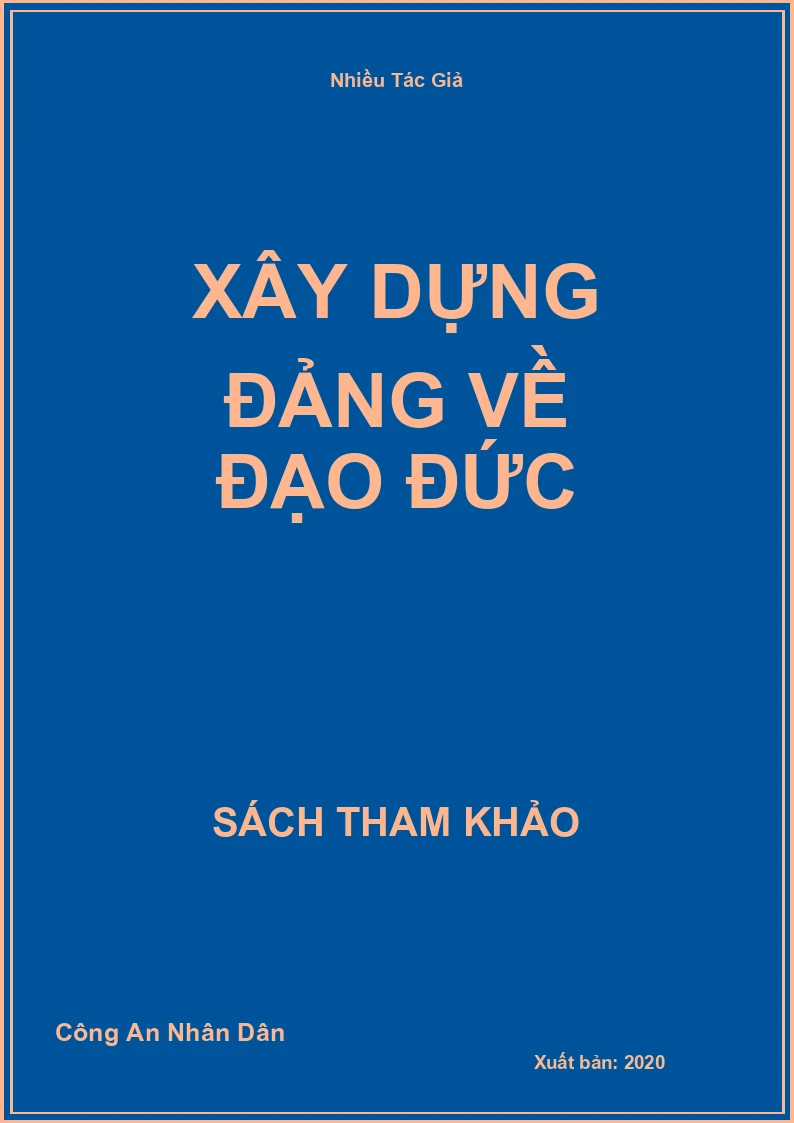 Xây dựng Đảng về đạo đức